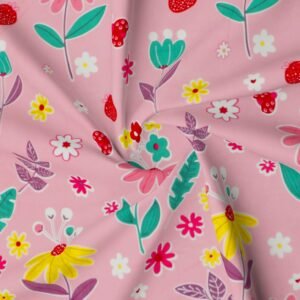 Elastic Fitted King Size Double Bed Sheets ith 2 Pillow Covers (Peach)