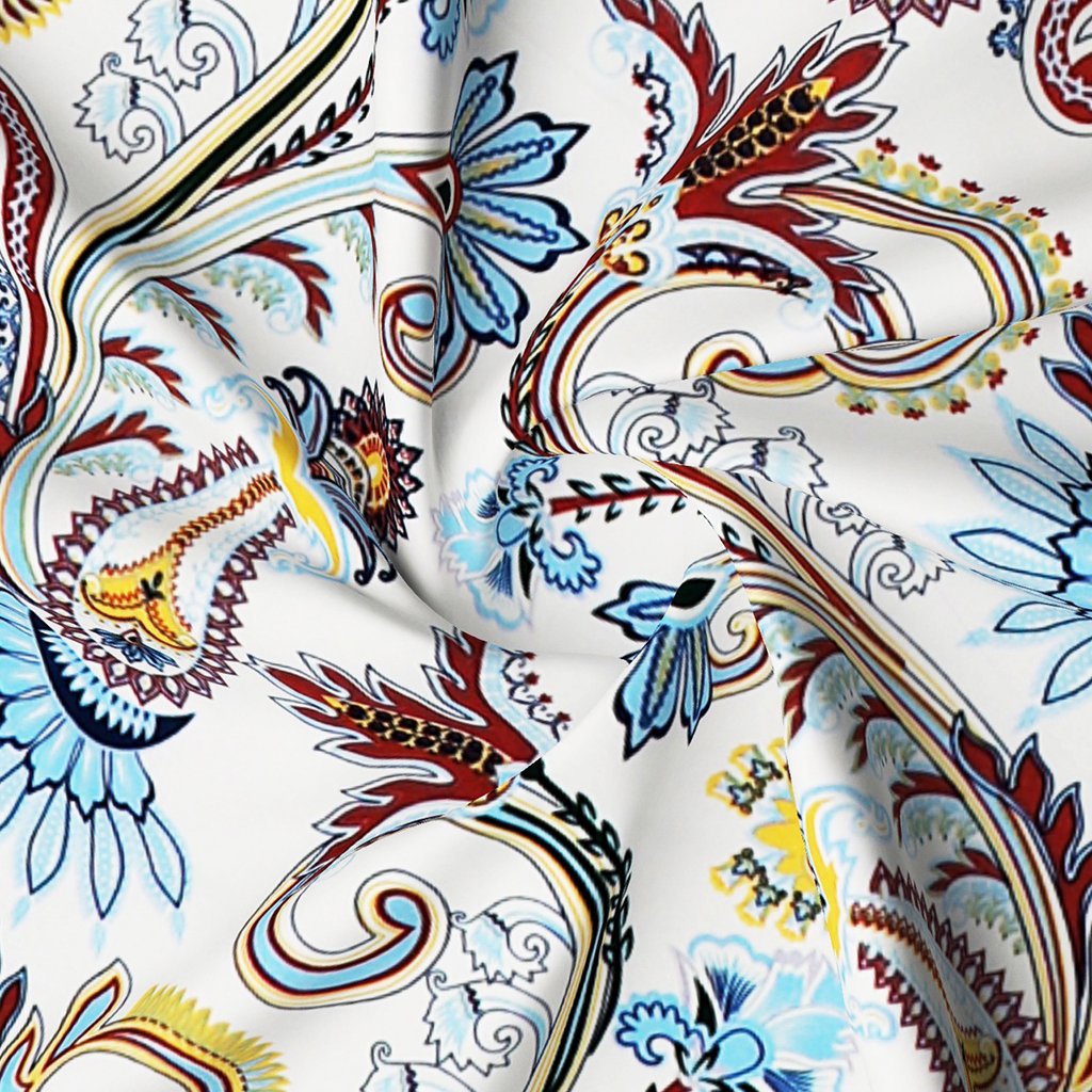 Single Glace Cotton Elastic Fitted Bedsheets With 1 Pillow Cover (White)