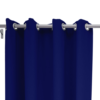 9 feet Long Door Curtains Polyester Room Darkening Set Of 2 (Blue)52A