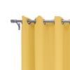 9 feet Long Door Curtains Polyester Room Darkening Set Of 2 (Yellow) 41b