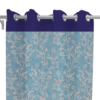 9 feet Long Door Curtains Polyester Room Darkening Set Of 2 (Sky Blue)13
