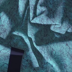 9 feet Long Door Curtains Polyester Room Darkening Set Of 2 (Sky Blue)