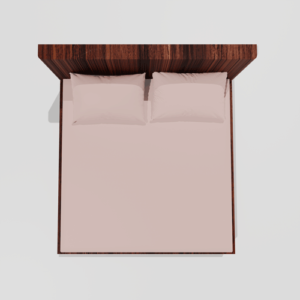 King Size Elastic Fitted Double Bedsheet With 2 Pillow Covers (Beige) 5