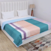 Cotton-Lightweight-Reversible-Double-Blanket-Duvet-Comforter-AC-Dohar-Blue-Cream7Q