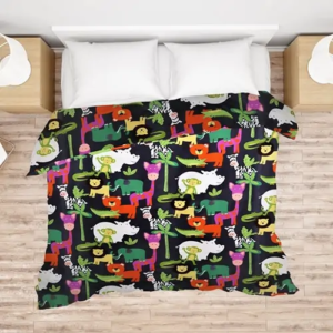 Microfiber-Super-Soft-220TC-AC-Comforter-Standard-Size-Double-Bed-Quilt-for-All-WeatherSeasons_