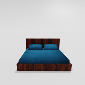 Winter Warm King Size Fitted Double Bedsheet With 2 Pillow Covers (Firoji)