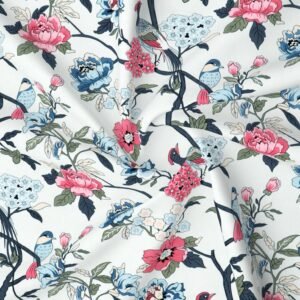 Elastic Fitted King Size Double Bed Sheet With 2 Pillow Covers (White)