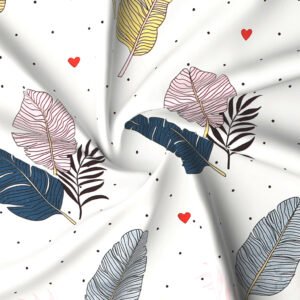 RD TREND Presents Elastic Fitted Queen Size Double Bed Sheet With 2 Pillow Covers (Cream)