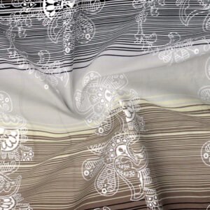 RD TREND 100% Pure Cotton Elastic Fitted Double Bedsheets With 2 Pillow Covers(Coffee)