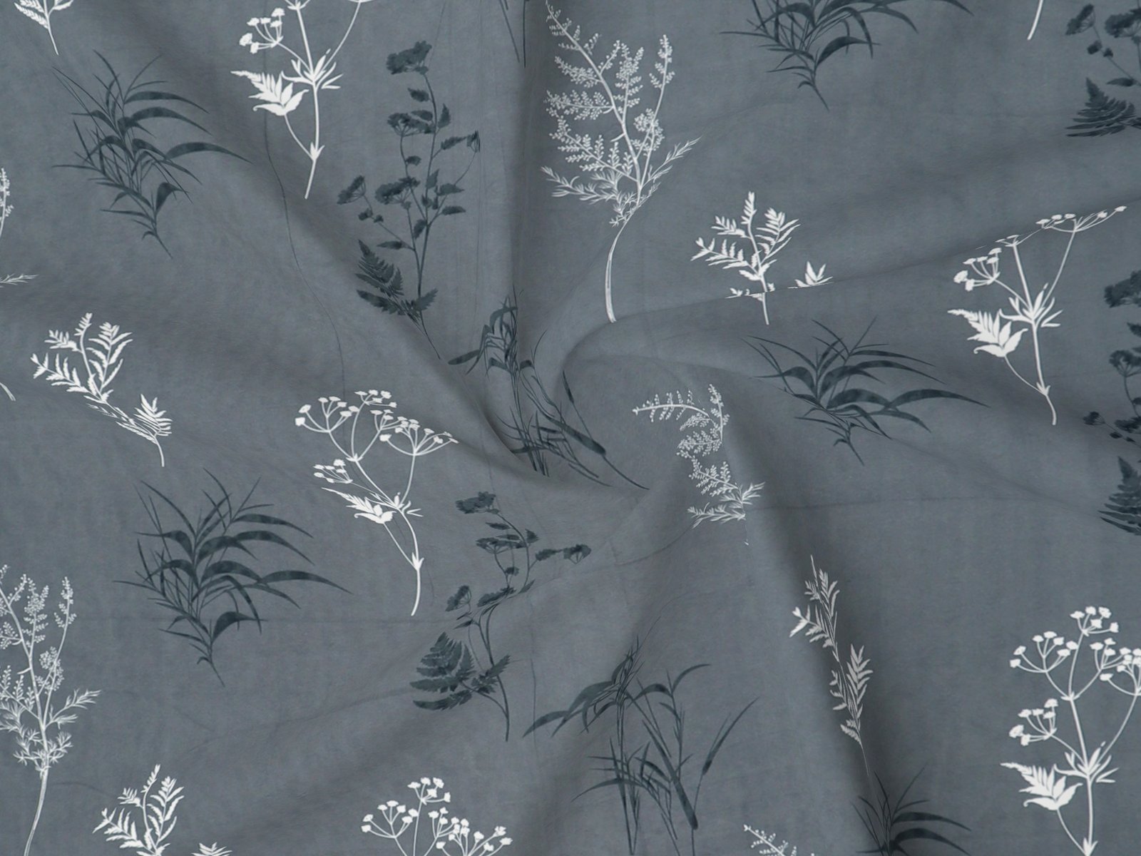 RD TREND Presents Elastic Fitted Queen Size Double Bed Sheet With 2 Pillow Covers (Grey)