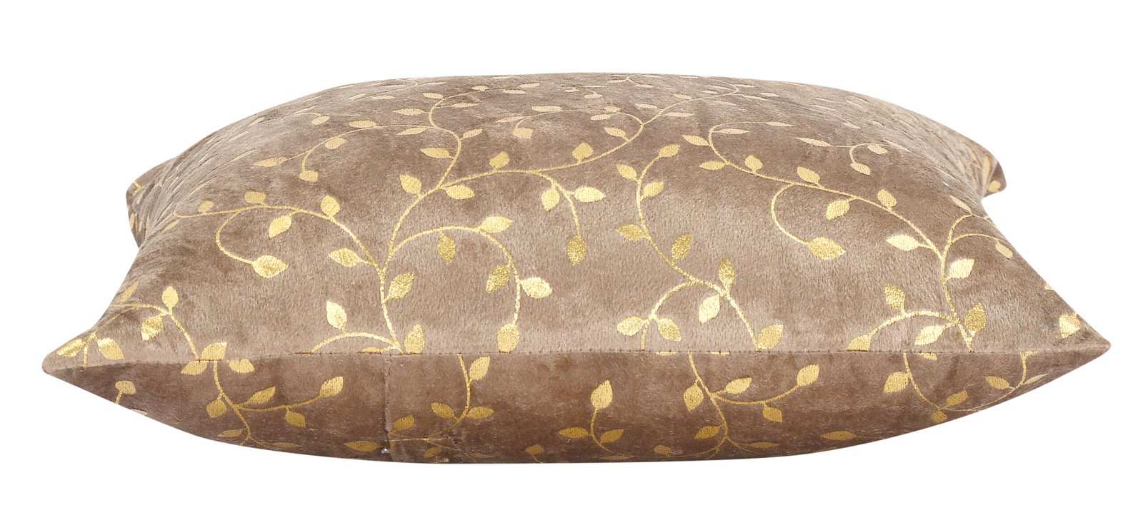 RD TREND Velvet Cushion Covers 16 x 16 inches,Set of 2 (Brown)