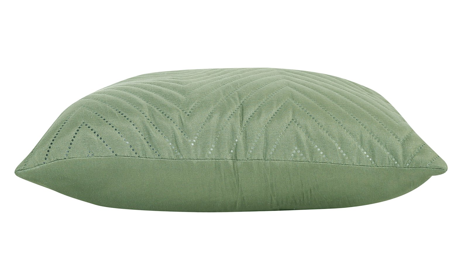 RD TREND UltraSonic Microfiber Cushion Covers,16 x 16 inches, Set of 5, 250 TC, Back Zipper (Miltry Green)