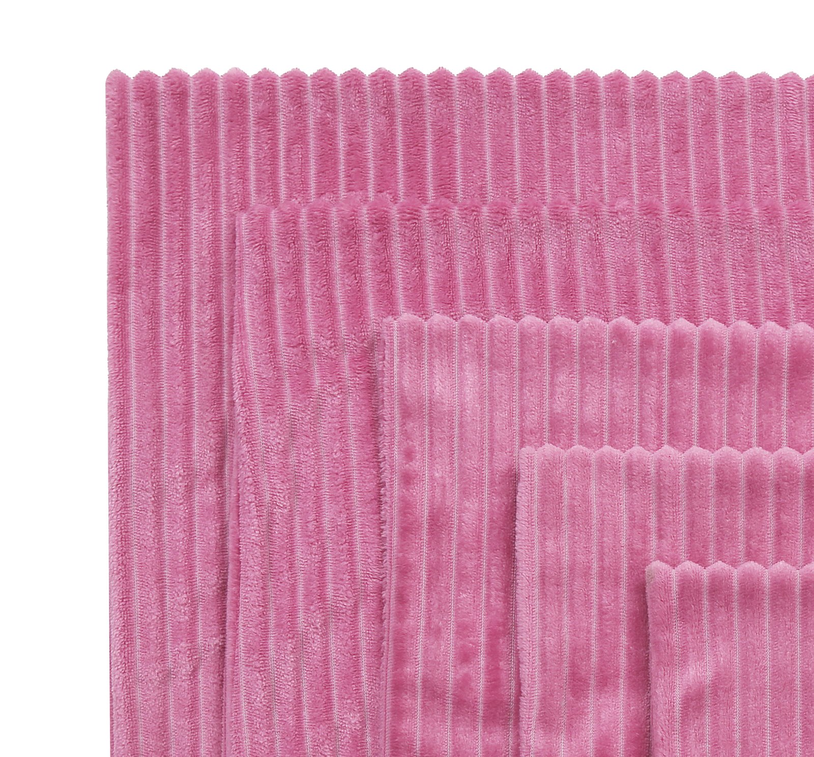 RD TREND Ultra Soft Cushion Covers 16 x 16 inches, Set of 5 (Light Pink)