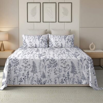 Bedsheet for Off White Super King Flat